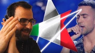 Video thumbnail of "Eurovision 2019: Reaction to ITALY 🇮🇹 (Mahmood - ''Soldi'')"
