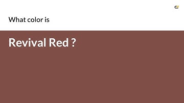 Revival Red color #7f4e47 hex color - Red color - Cool color 7f4e47