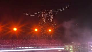 UT Drone Show then a TD to Begin Epic 21-Pt Run to Shock #1 Ohio State! (9/12/26 Longhorns Fan Cam)