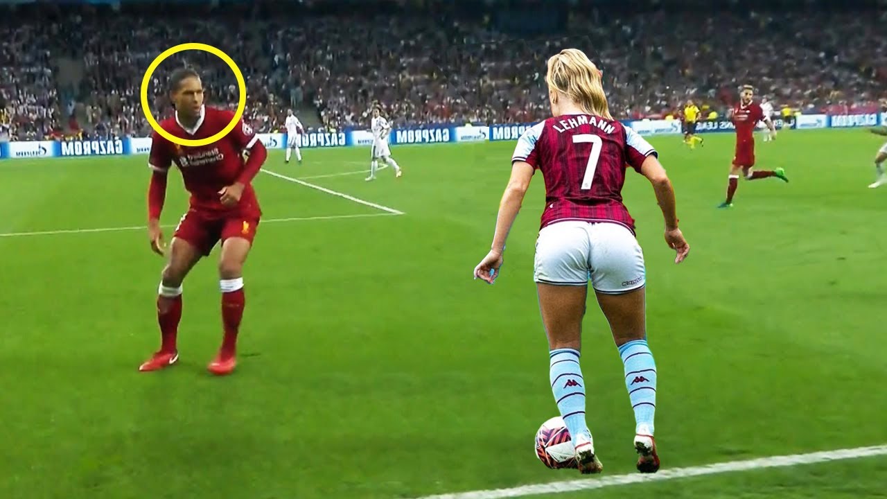 Comedy Moments in Women's Football - YouTube