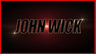 John Wick Chapter 4 Trailer Title | After Effects - E3D | KvN