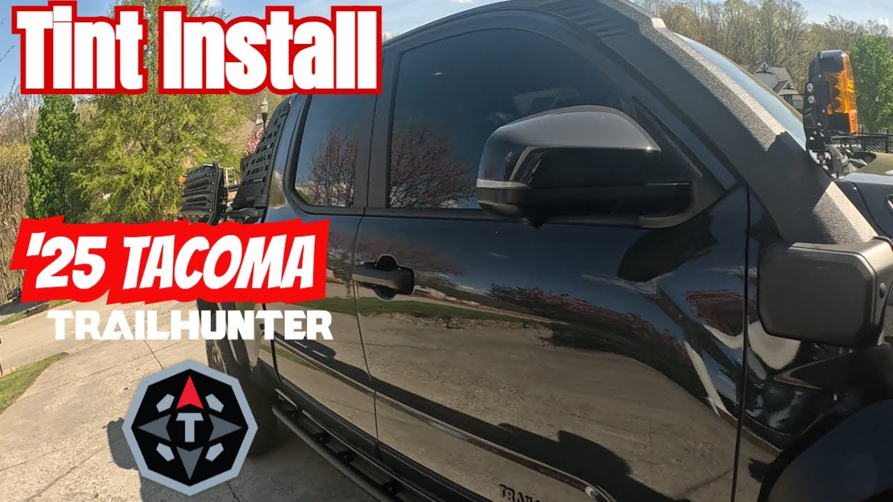 Upgrade Your 2024+ Toyota Tacoma With WINDOW TINT
