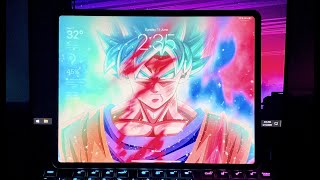 iPad Anime Lock Screen Setup with iPadOS 17! screenshot 1