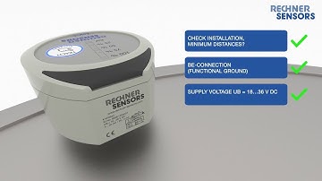 Analogue capacitive level sensor with probe - integrated logic - KF0644 Rechner Sensors
