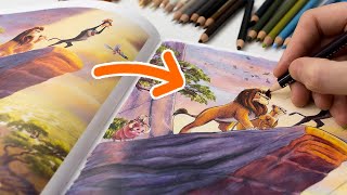 The Disney Adult Coloring Book I Hate, But Love (Thomas Kinkade)