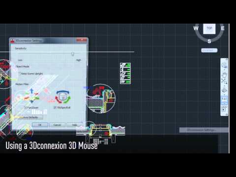 Make life easier in AutoCAD 2013 with a 3Dconnexion 3D Mouse