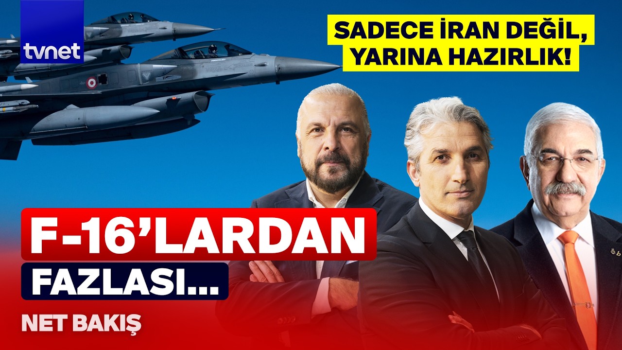 Türkiye’nin KKTC’ye F-16 gönderme kararı İsrail ve Yunanistan’a da bir mesaj! l Net Bakış