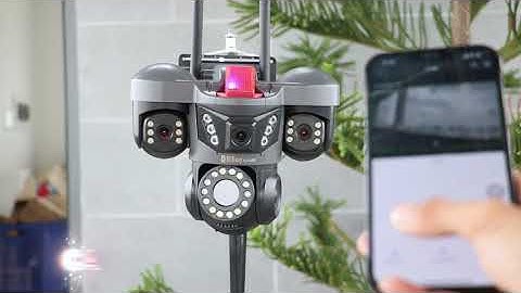 Camera 4 mắt cùng lúc xem 4 hướng,mẫu mới 2025 mà chắc chắn anh chị chưa thấy bao giờ #camerawifi