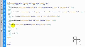 html form in dreamweaver (HD)