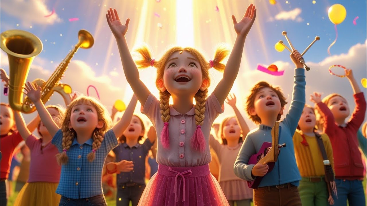 Sing Hosanna with Joy! | Gospel Kids Song of Praise & Worship - YouTube