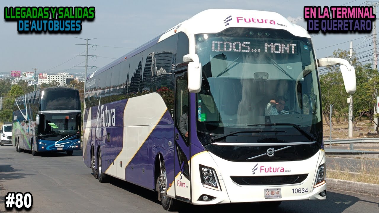 Llegadas y Salidas #80 en la Terminal de Autobuses de Querétaro (TAQ