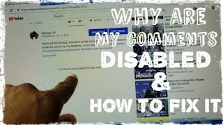 Youtube Disabled My Comments How To Fix Diables Comments On My Youtube Channel