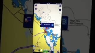 شرح برنامج الملاحة البحري Navionics Asia & Africa بالسناب