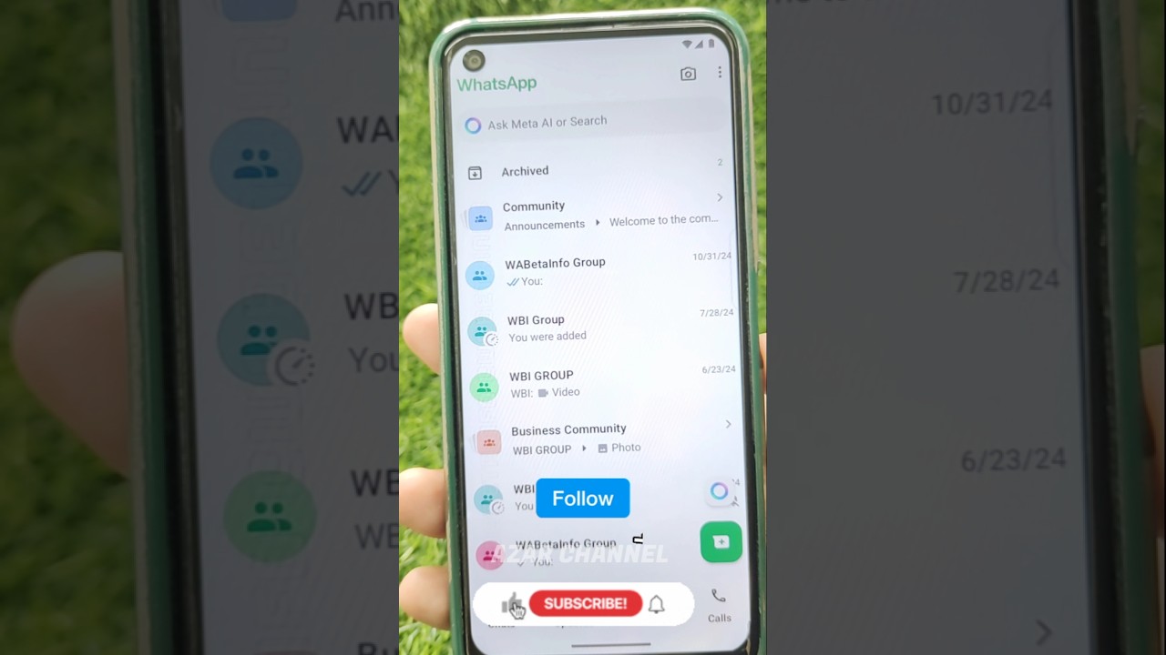 WhatsApp community and notification update 📜🖼️📲 