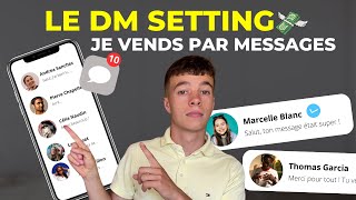 J'ai lancer un nouveau business depuis 7 mois ( le dm setting)