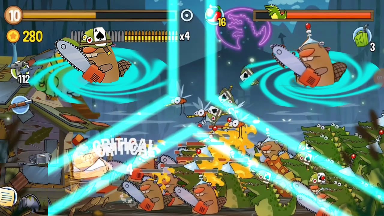 Challenge stress management swamp attack