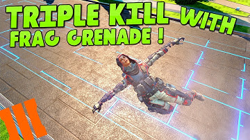 Call of Duty Black Ops 3 Multiplayer Gameplay - Triple Kill with Frag Grenade [1080p 60fps]