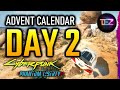 Cyberpunk 2077 things you missed calendar  day 2