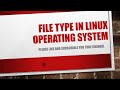 Linux basic part-7 from scratch | File type in Linux in detail |mlocate in Linux |AWSCloud