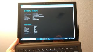 Microsoft Surface Pro How to check for battery health report? screenshot 3