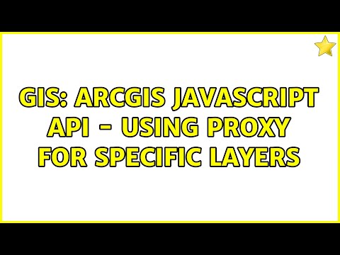 GIS: ArcGIS Javascript