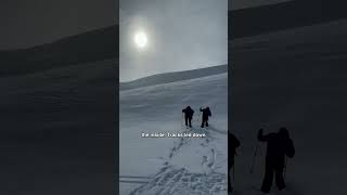 ⛺ 9 Hikers Cut Their Tent Open And Ran Barefoot Into -40°C #shorts