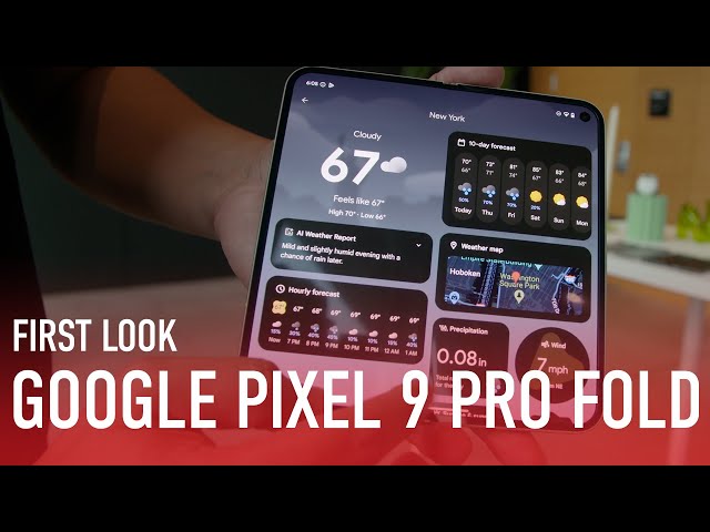 First Look: Google's Pixel 9 Pro Fold - YouTube