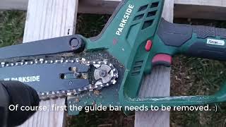 Parkside 20V Chainsaw Keeps Losing Tension? Try This