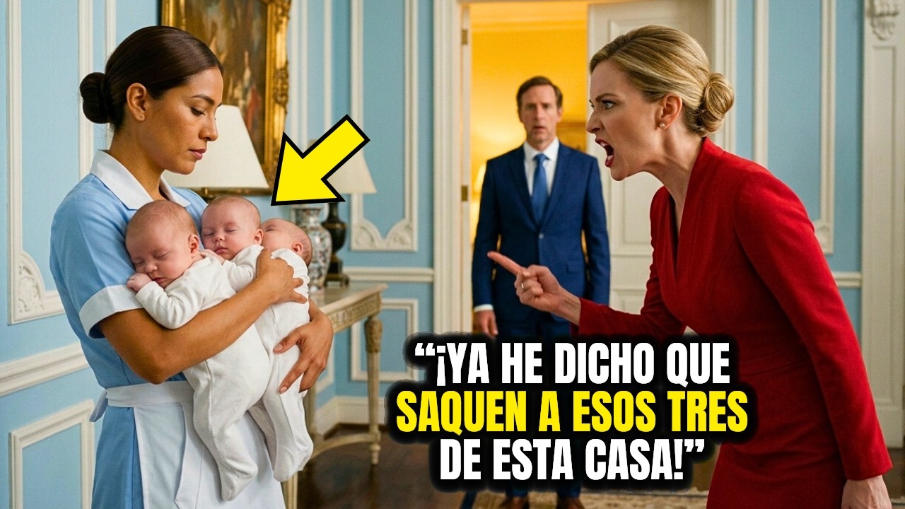 MILIONARIO VIUDO FINGE VIAJAR... Y DESCUBRE LA VERDAD SOBRE SU NOVIA Y SUS TRIGÉMILLOS