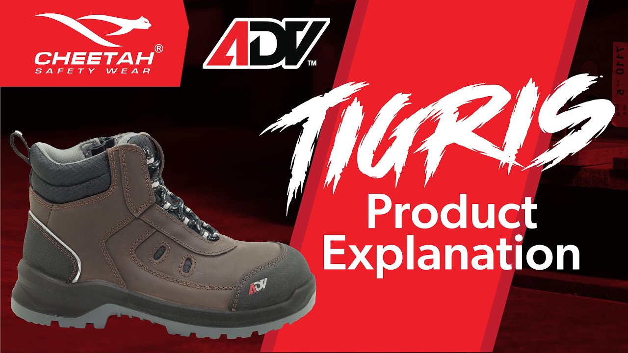 2023 CHEETAH ADV TIGRIS PRODUCT EXPLANATION | SEPATU SAFETY CHEETAH ...