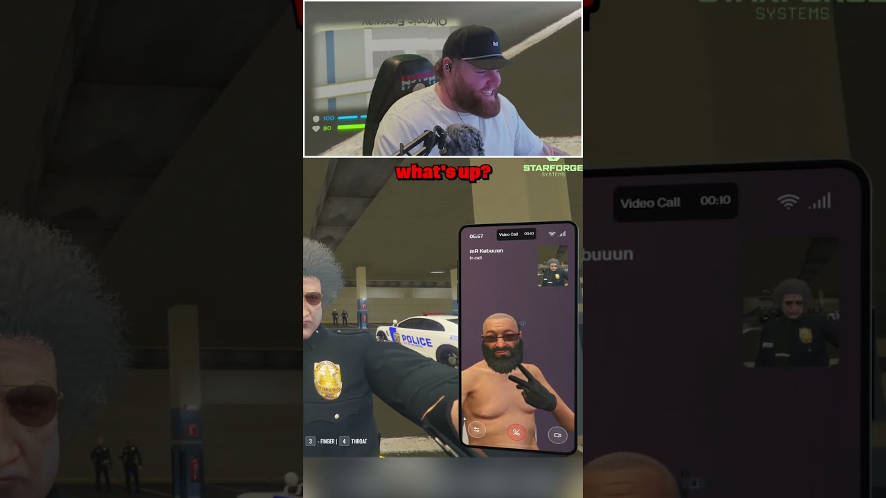 Mr. K made me BREAK character