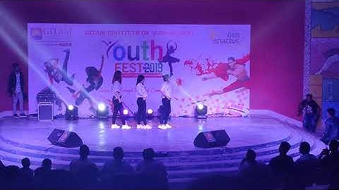 Stunning group dance performance,Youth fest,2k19,GITAM
