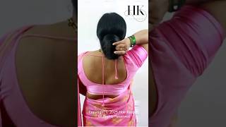 Ultimate High Knot Bun Drop Mature Ladys Thick Hair Waterfall Reveal
