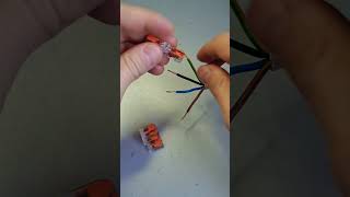 #work #tool #tip #electrician #electro #electric #connector #wago #connect #safety #easy #creative