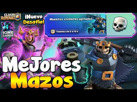 DESAFÍO MUERTOS VIVIENTES AGITADOS SEASON 84 CLASH ROYALE 😍 LOS MEJORES MAZOS GANA FÁCIL💀 Ione Gamer