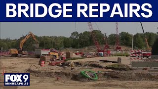 Edina pedestrian bridge hits construction delays