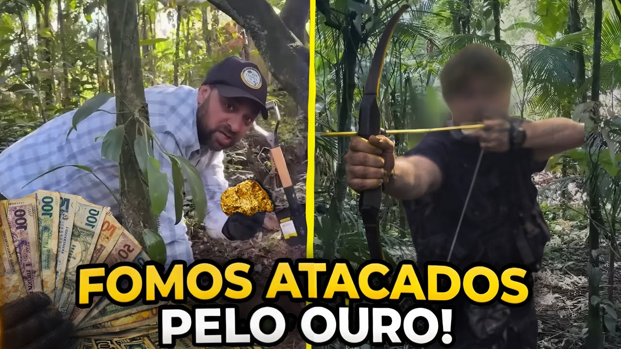 Ele foi atacado após encontrar o ouro do tesouro