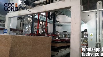 full automatic short cycle melamine laminating machine