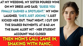 Information At My Wedding, My Sister Poured Wine On My Dress And Said, “Guess You Finally Earned A Spotlight... News