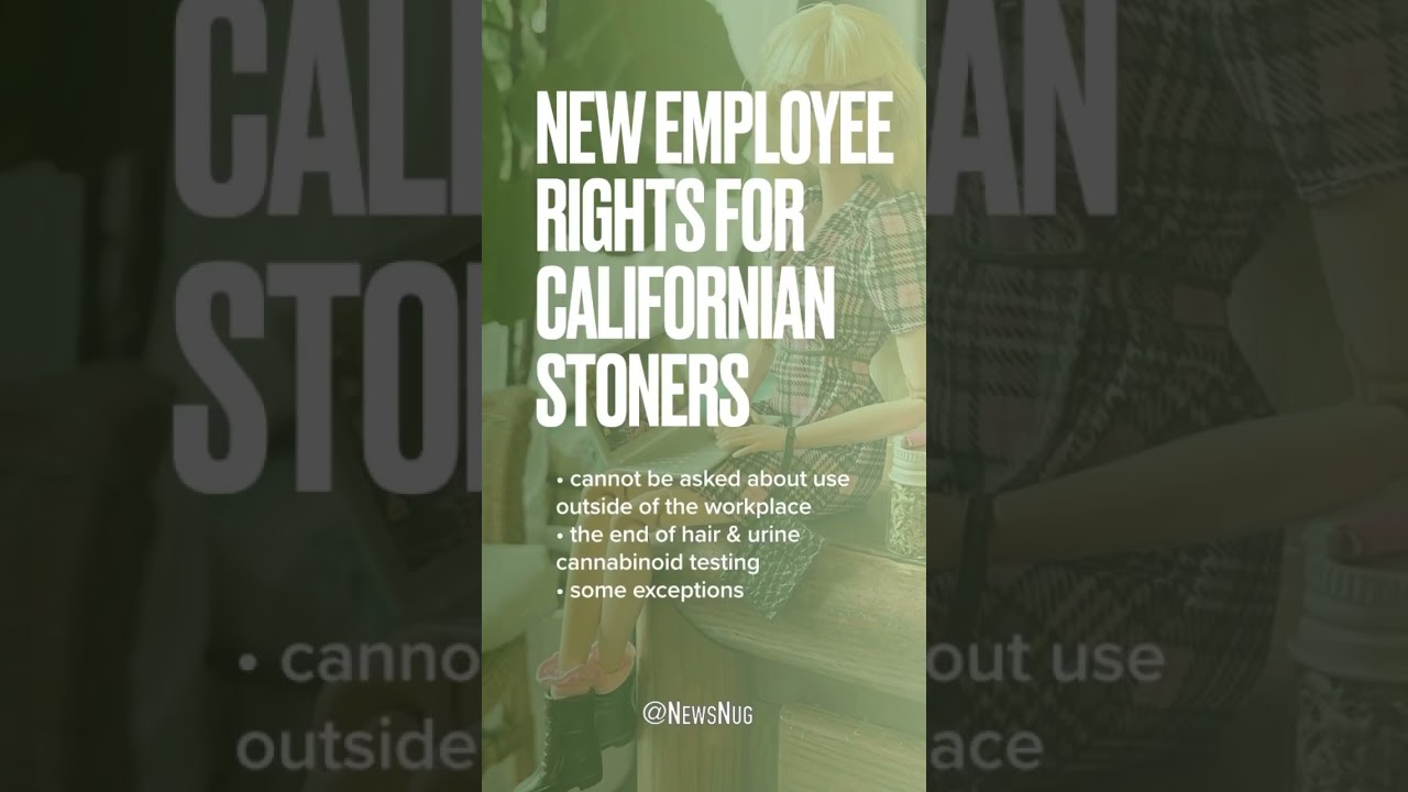 thanks to AB 2188 and SB 700, they went into effect January 1st 2024! 