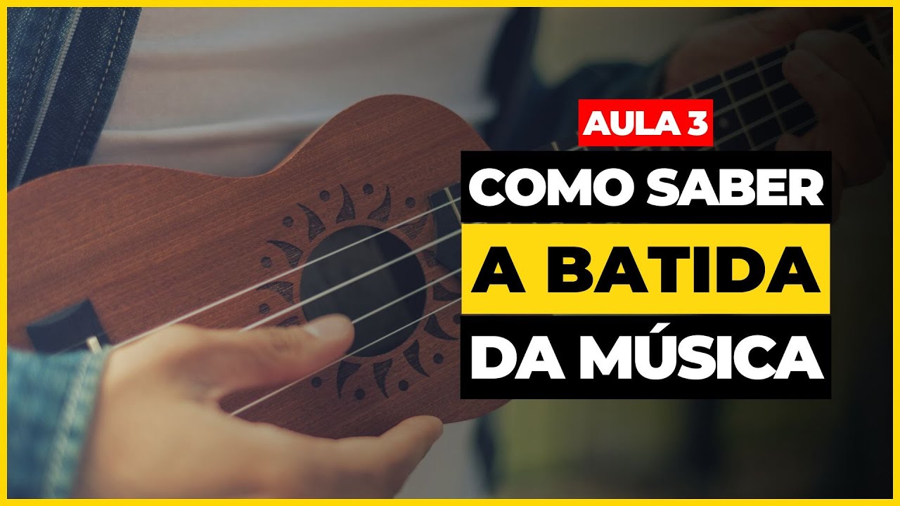Como Descobrir a BATIDA de Qualquer Música no Ukulele - Como Tocar Ukulele de Ouvido #03
