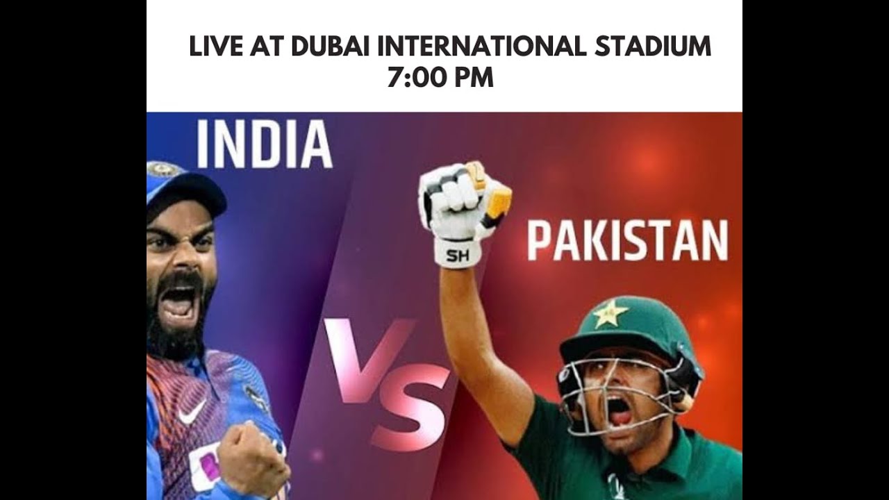 Pak VS India live match today YouTube
