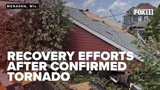 Tornado destroys Menasha, Wisconsin businesses and homes