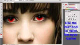 Photoshop Tutorial | #1 HOW TO: make a vampire screenshot 4
