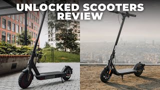 Unlocked Scooters Review 🚀 | Ninebot F2 Plus vs Xiaomi Mi Scooter Pro (M365 Pro)