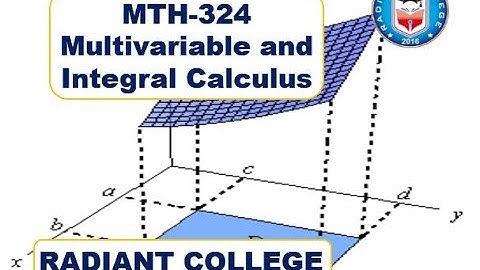 MTH-324 Multivariable and Integral Calculus  Lec-3 Functions of Several Variables-3 Exercise