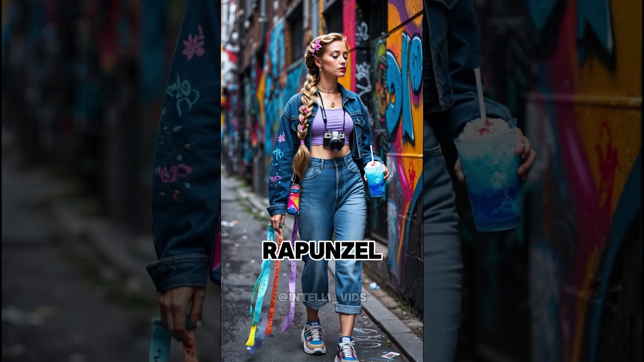 Disney Princesses Reimagined In Modern Fashionable Outfits