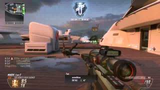 Quad Feed Kill cam:DSR50 Black ops2 HD 720p