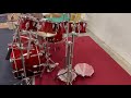 SOLD! Tama Cherry Wine Superstar Neil Peart Tribute Kit