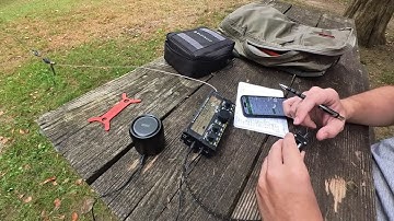 POTA Activation Amateur Radio US-1964 John Bryan State Park CW Morse Code Practice